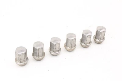 07-16 GMC Acadia Juego de tuercas de llanta de aleación cromada delanteras o traseras plateadas OEM Foto 1 de 4