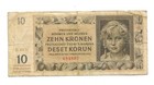 10 Kronen 1940 Ro. 562a (4) Böhmen und Mähren 