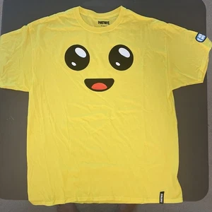 Fortnite Personaggio Stack T-Shirt Uomo XL Peely Yellow Face Tshirt Ufficiale - Foto 1 di 10