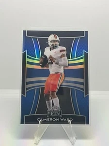 Hoja de metal #28 2025 - sala de levas - base prismática azul - serie #/49 - Miami Titans - Imagen 1 de 2