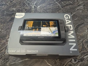 Garmin ECHOMAP UHD 93sv + Transducer 9" Keyed-Assist Touchscreen Neu Open Box - Bild 1 von 14
