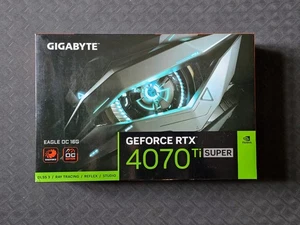 Tarjeta de gráficos GIGABYTE GeForce RTX 4070 Ti SUPER EAGLE OC 16 GB GDDR6X - Como nueva - Imagen 1 de 5