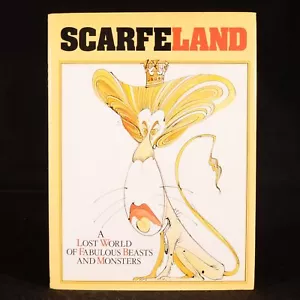 1989 Scarfe Land Gerald Scarfe First Edition Signed Illustrated - Imagen 1 de 11