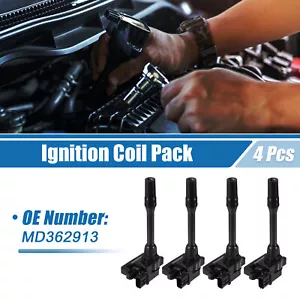 4 Pcs Ignition Coil Pack No.MD362913 for Volvo V40 99-04 for Volvo S40 99-03 - Picture 1 of 7