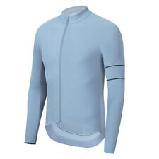 YKYWBIKE Mens Cycling Jersey long Sleeve Thermal Bicycle Bike MTB Shirt Maillots