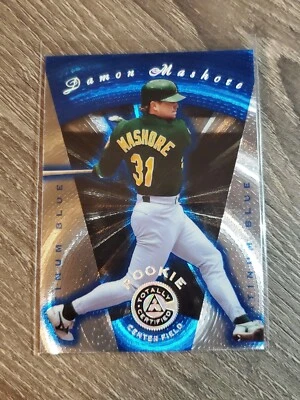 1997 Pinnacle Totally Certified Platinum Blue 113 Damon Mashore rc #1225/1999 A - Image 1 of 2