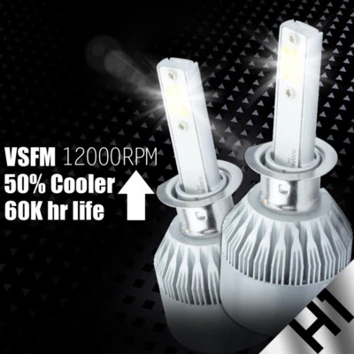 XENTEC LED HID Headlight kit H1 White for Audi Allroad Quattro 2001-2005 - Image 1 of 4