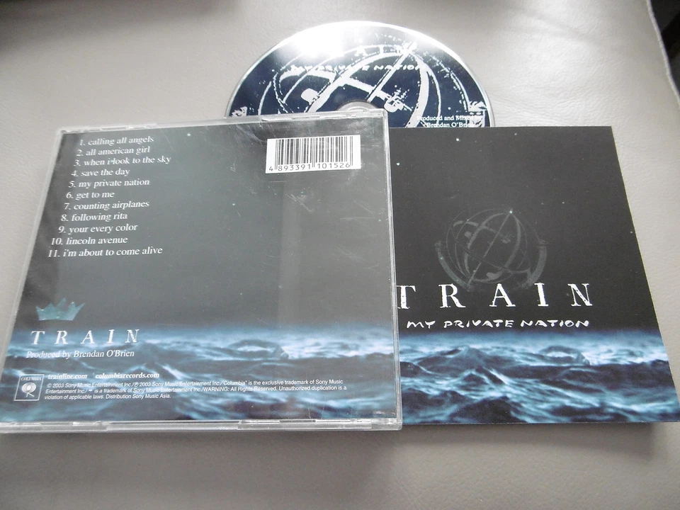 Train : Ma Nation Privée 2003 11 Titres Album CD Sony Columbia - Photo 1/1