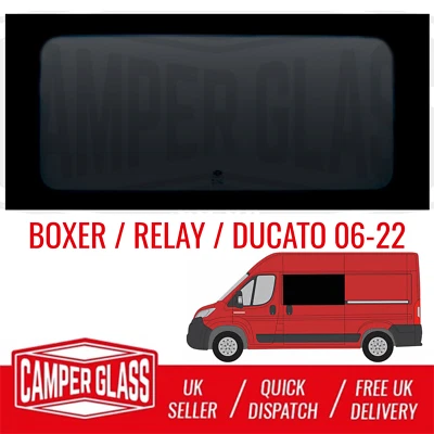 Peugeot Boxer Citroen Relay Fiat Ducato Passenger Side Fixed Window - 2006 On - Image 1 of 4