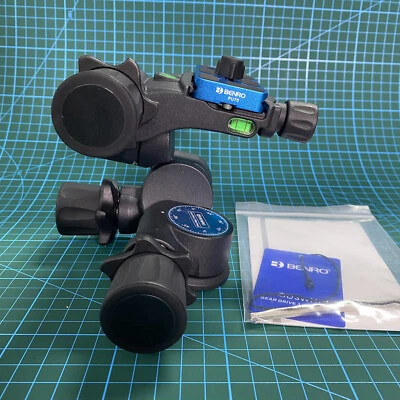 BENRO GD3WH 3-way Geared Head Tripod Head Aluminum Pan/tilt Head for Camera - Image 1 of 4