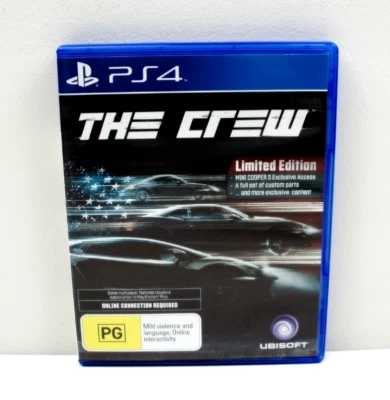 The Crew Sony PlayStation 4 PS4 Game Complete With Manual - Free Postage - Image 1 of 4