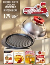 magic cooker bistecchiera e coperchio cupola