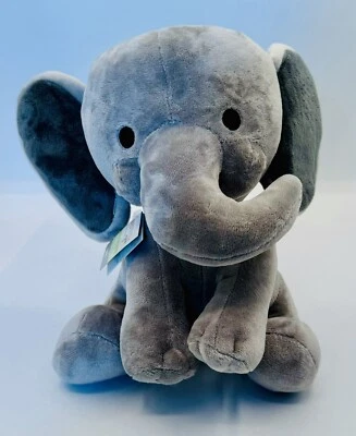 Bedtime Originals Lambs & Ivy Gray Plush Elephant Stuffed Animal - Humphrey NWT - Image 1 of 4