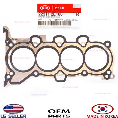 Genuine Cylinder Head Gasket ⭐OEM⭐ HYUNDAI KIA 2.0L *See compatibility - Image 1 of 3
