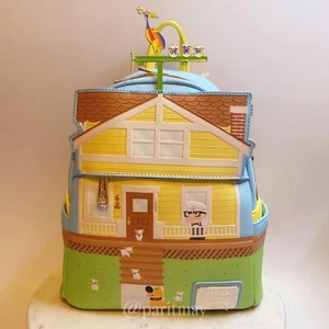 Loungefly Disney Pixar Up House & Characters Mini Backpack - BoxLunch Exclusive - Picture 1 of 10
