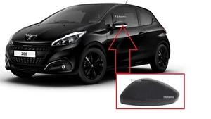 LEFT SIDE MIRROR CAP COVER FITS FOR PEUGEOT 208 2012-2019 - Picture 1 of 6