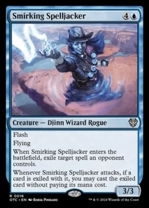 *MtG: 2x SMIRKING SPELLJACKER - Commander: Outlaws of Thunder Junction Rare* - Bild 1 von 1