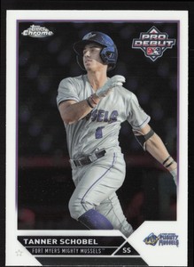 2023 Topps Pro Debut Tanner Schobel PDC-168 Chrome Prospects | Minnesota Twins