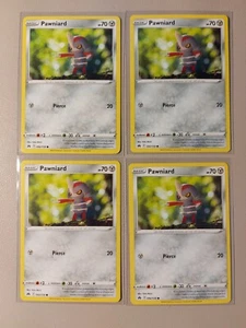 4x Pawniard 092/159 Pokemon card Crown Zenith common NM - Picture 1 of 1