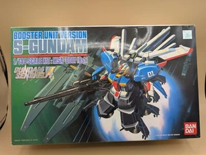 Bandai 1/144 Booster Unit Version S-Gundam Sentinel 4 Plastic Model Kit - Bild 1 von 2