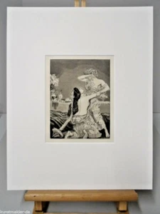 Max KLINGER (1857-1920) Original Radierung # 359 : BESTÜRMUNG - Bild 1 von 3