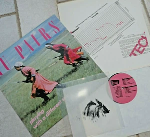 Au Pairs – Playing With A Different Sex LP HUMAN 1 w. iron on transfer & sheet - Foto 1 di 9