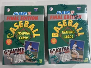 2 SETS OF 1993 Fleer Final Edition Baseball 310 Card Factory Sealed Factory Set - Picture 1 of 6