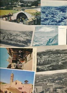 Israel NAZARETH 13 early PPCs mixed condition - Picture 1 of 2