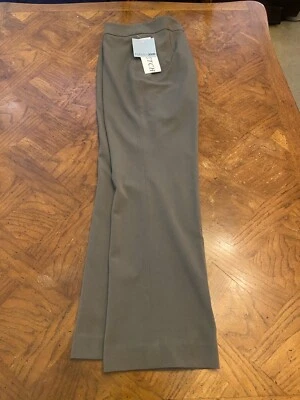 PANTALONES DE VESTIR MUJER FOCUS 2000 GRANITO FRENTE PLANO TALLA 12 PETITE NUEVOS CON ETIQUETAS Foto 1 de 4