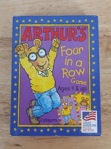 Great American Puzzle Card Game Arthur's Four In A Row Game New Vintage - Picture 1 of 6