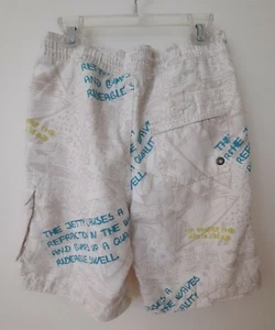 GapKids - Cream swim trunks 2 side pockets. Size M(8).  - Picture 1 of 3