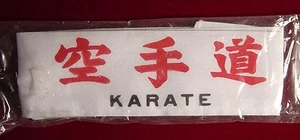 KARATE - Head Band - NEW - L@@K - Picture 1 of 1