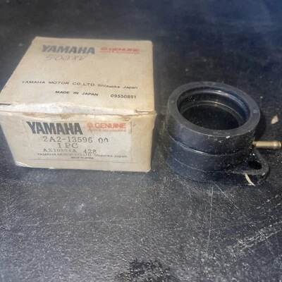Carburador genuino Yamaha 2A2-13596-00 2 juntas bota de admisión 1977-82 XS400 Foto 1 de 3
