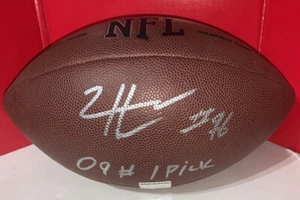 ZIGGY HOOD AUTOGRAPHED SIGNED FULL SIZE FOOTBALL PITTSBURGH STEELERS wCOA - Picture 1 of 5