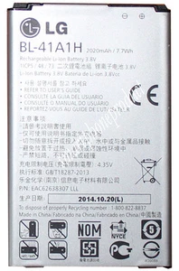 LG OEM BL-41a1H Akku für LG Tribute LS660 Boost, Sprint Moblie, Virgin - Bild 1 von 1
