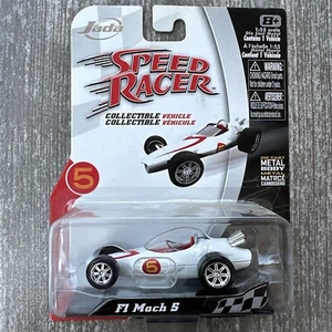 Jada Speed Racer Mach 5 F1 Race Car 1:55 Metal Diecast 2008 NIP - Picture 1 of 5