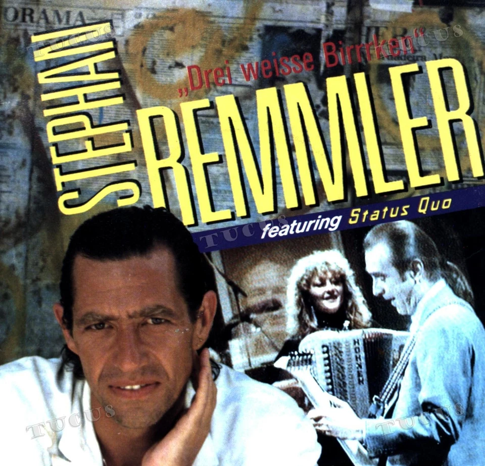 Stephan Remmler Featuring Status Quo - Drei Weisse Birrrken 7" (VG+) '* - Image 1 of 1