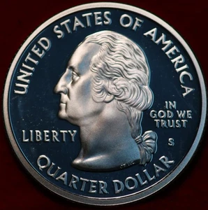 Uncirculated Proof 2005-S West Virginia Silver Statehood Quarter - Picture 1 of 2