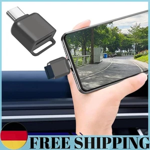 Lecteur de Carte Micro SD/TF Type-C, Lecteur de Carte USB-C-TF avec Bracelet en Algage de Zinc - Photo 1/12