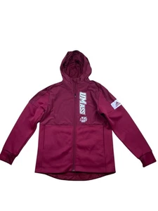 Chaqueta forrada con capucha cremallera completa Adidas UMASS para hombre talla M - Imagen 1 de 4
