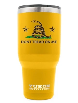Yukon Outfitters Freedom 40oz Tumbler Dont Tread On Me Snake