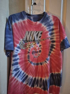 Nike SKELETON Basketball Exploration Series Tie-Dye T-Shirt  Size L - Picture 1 of 8