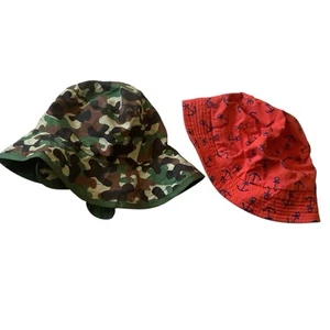 Two Kids Reversible Bucket Hats - Picture 1 of 5