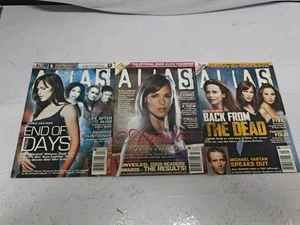 Lots Of 3 ALIAS TV Show Magazine - Picture 1 of 1