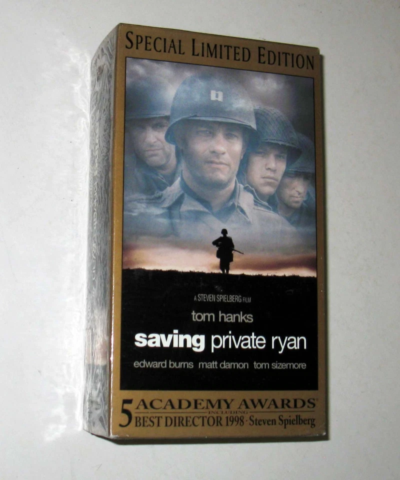NEW SEALED Saving Private Ryan VHS  2000 2-Tape Set Special Limited Edition - Image 1 of 4