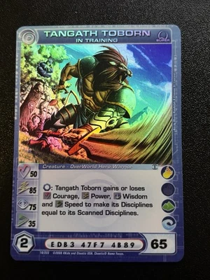 Chaotic TCG Tangath Toborn in Training 1st Edition Super Rare Beyond the Doors - Image 1 of 2