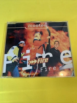 Scooter - Fire (CD, 1997) 4 TRK German IMPORT *RARE* NM - Image 1 of 4