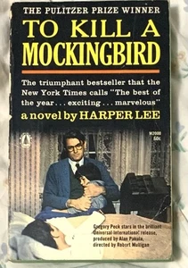 To Kill a Mockingbird Paperback Novel Book By Harper Lee Gregory Peck Cvr 1962 - Picture 1 of 1