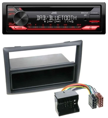 JVC CD DAB USB Bluetooth MP3 Autoradio für Renault Megane (2009-2010) - Bild 1 von 4