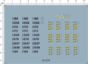 Calcomanía tobogán acuático modelo marcas x4-2 finales escala 1/144 USAAF MO F-15E modificado x4-2 - Imagen 1 de 1
